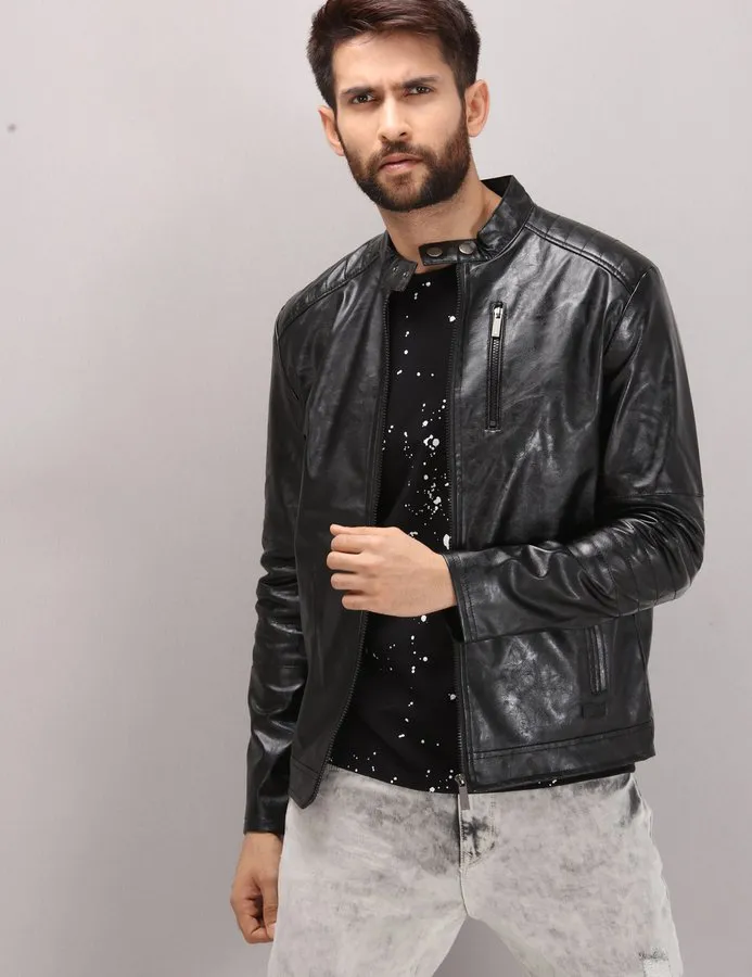 wrogn biker jacket