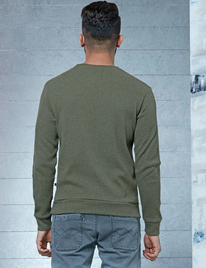 Buy Online Classic Olive Sweatshirt.