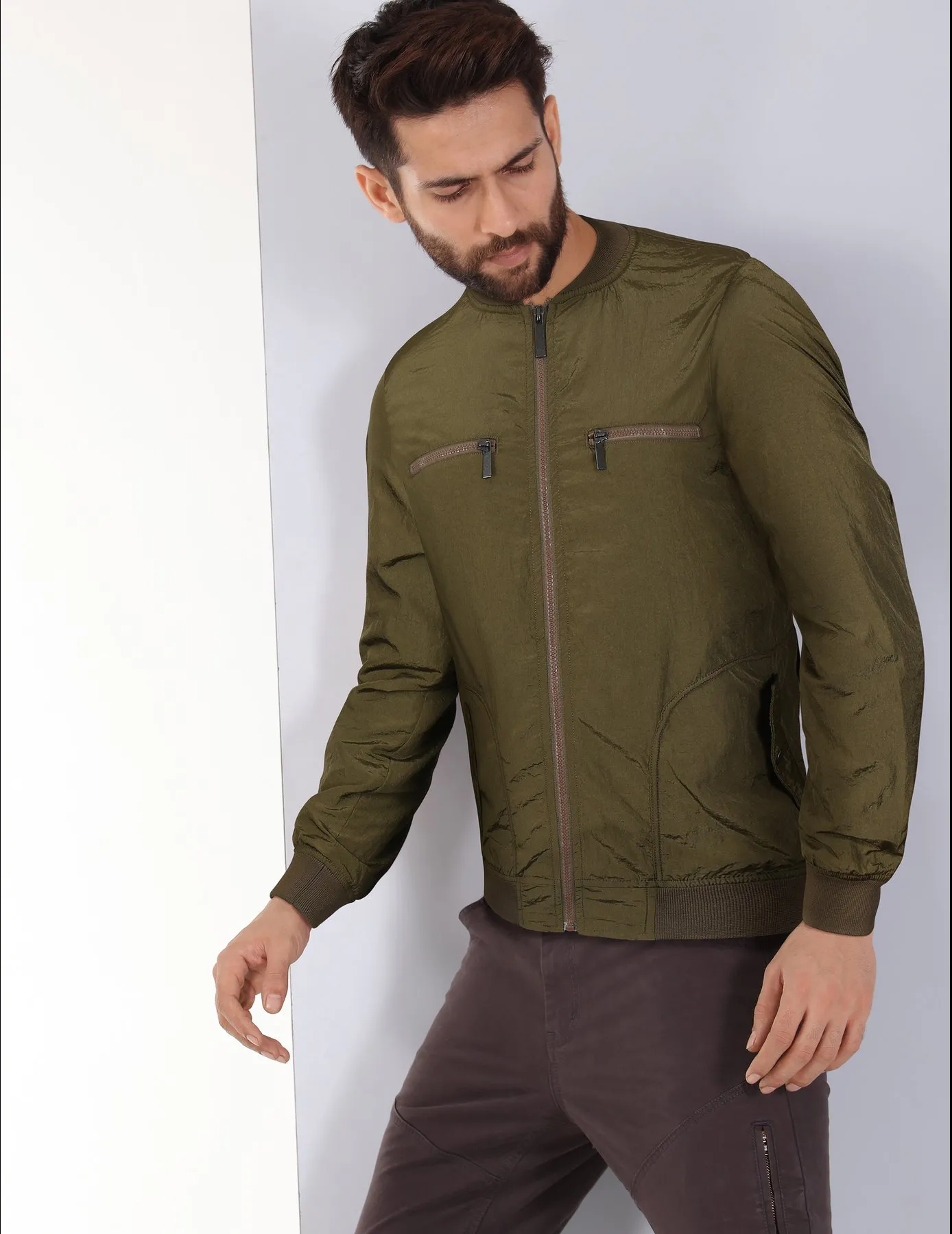 wrogn biker jacket
