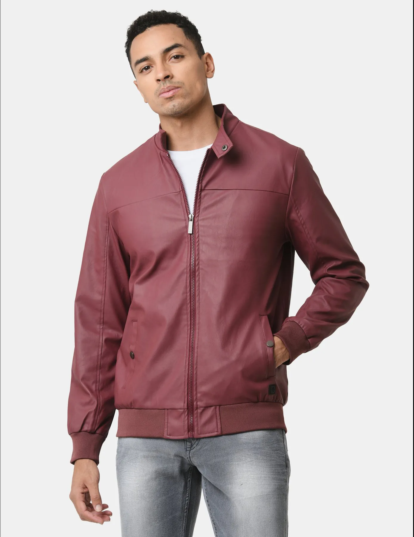 wrogn biker jacket